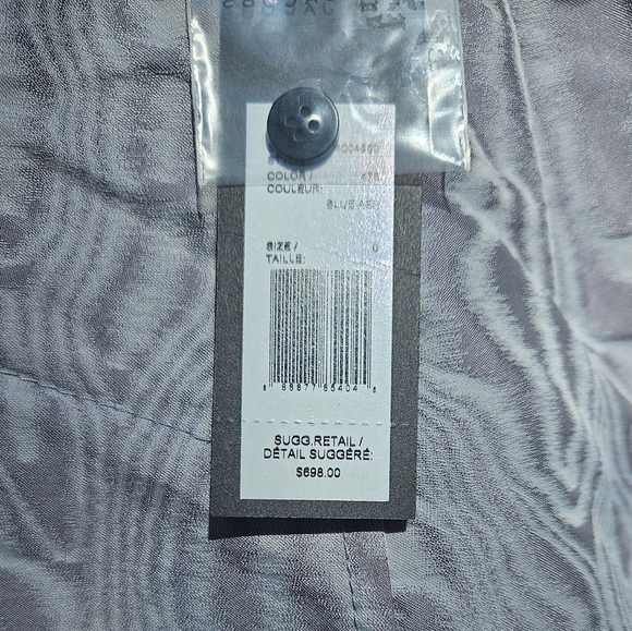 MARC JACOBS Designer Mini Tulle Skirt Groovy Swirl Silver Black XXS NWT - Picture 2 of 12